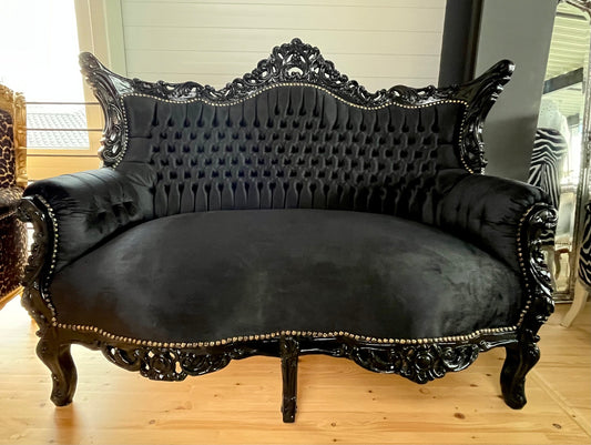Lounge Sofa Barock Sofa im französischen Stil für Bar Salon Nachtclub / Lounge Sofa Baroque French Style Love Seat for Bar Salon Nightclub
