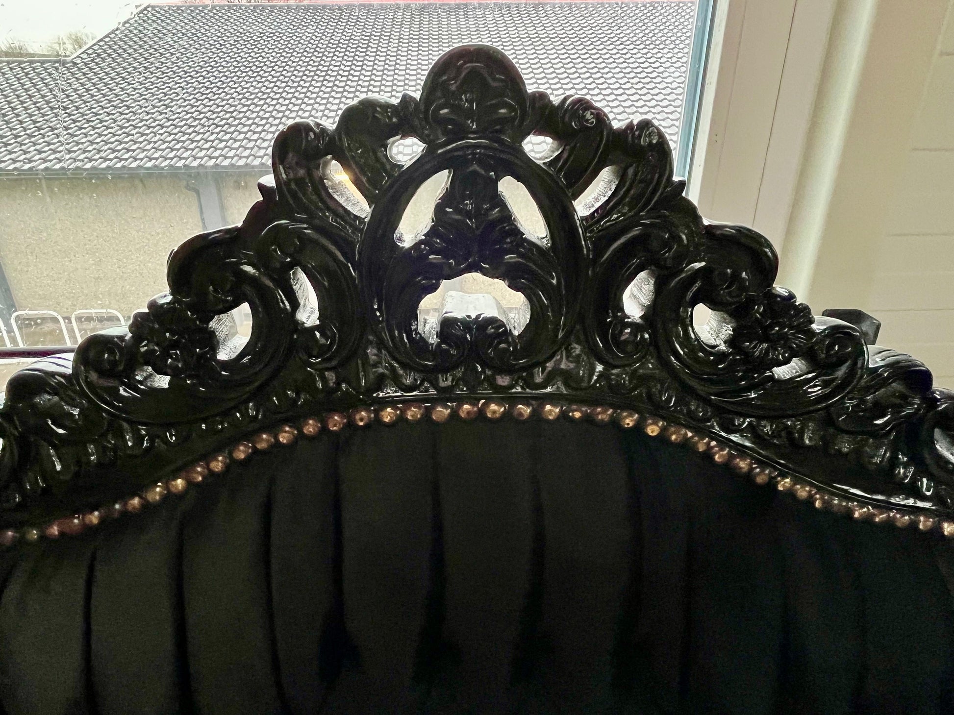 Lounge Sofa Barock Sofa im französischen Stil für Bar Salon Nachtclub / Lounge Sofa Baroque French Style Love Seat for Bar Salon Nightclub