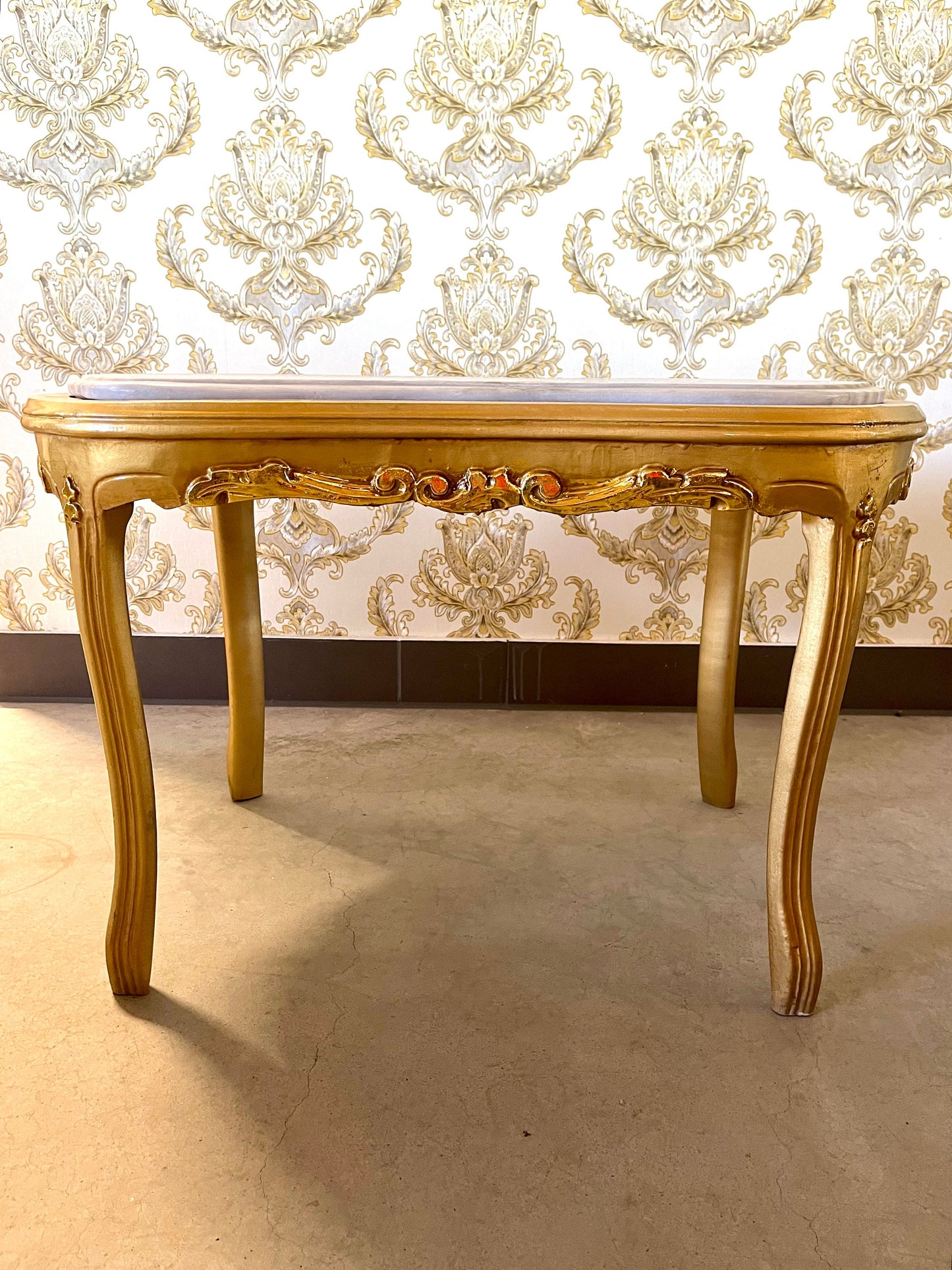 Sofa Set Camel Color Velvet for Home Sofa Set French Louis Style for Lodge Retro Style Settee Coffee Table Marble Top for Longue Room