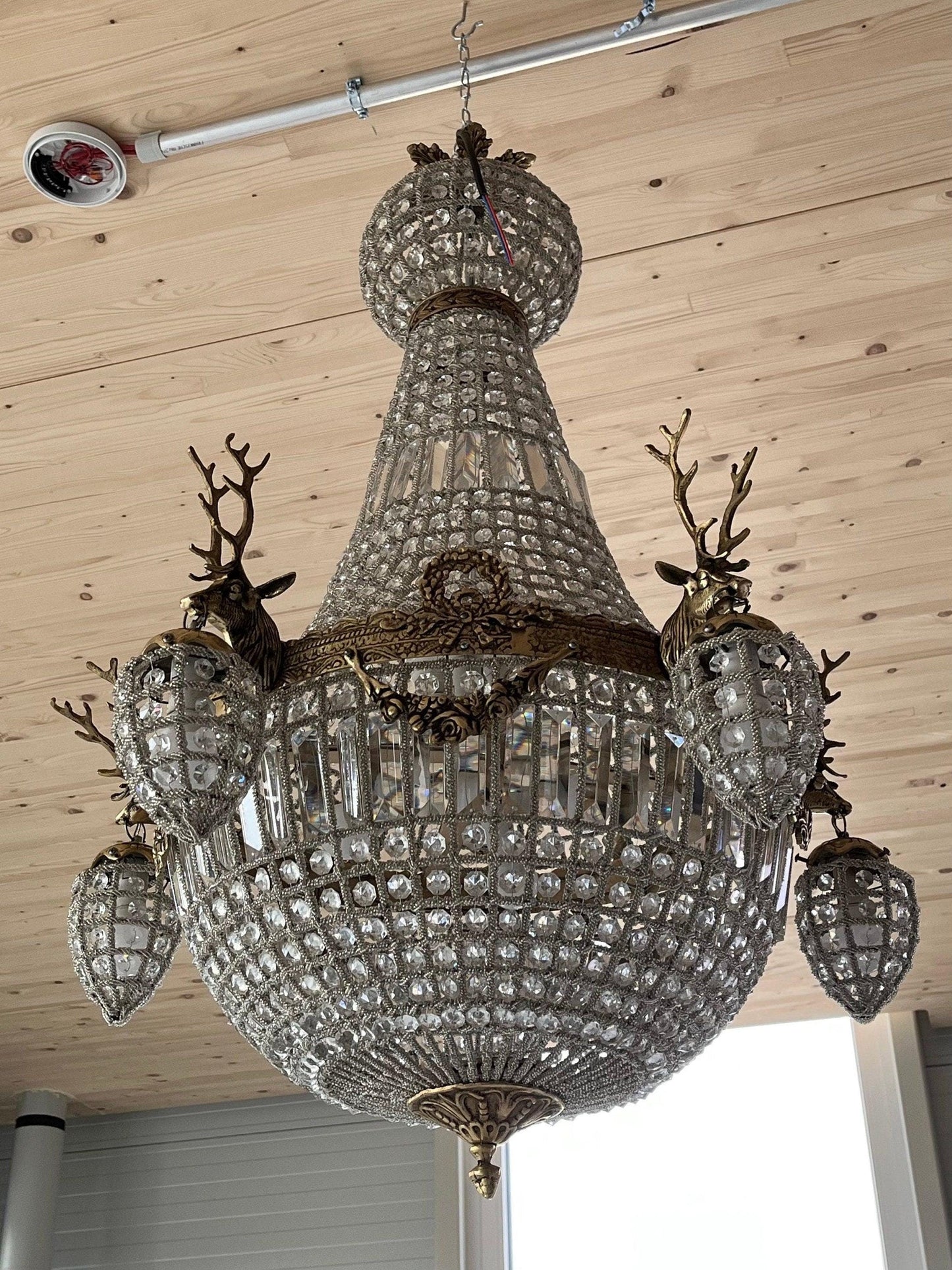 Yellow Brass Chandeliers Baroque Rococo Style French Louis Chandeliers Lighting Decor - Made to Order