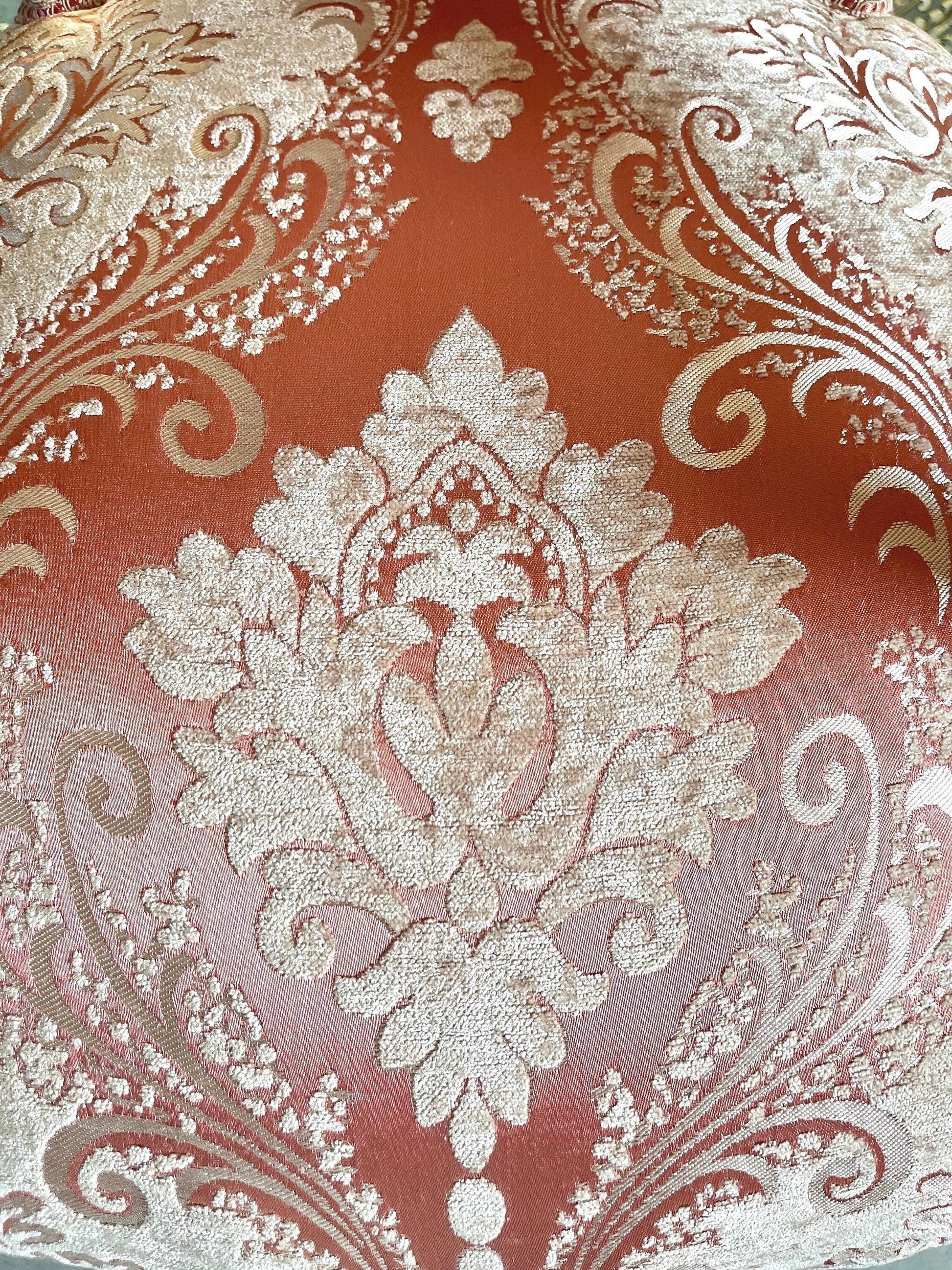 Armchair French Louis Style Accent Chair Baroque Rococo Antique Style in Pink or Turquoise Floral Pattern for Home Decor for Lodge Lobby