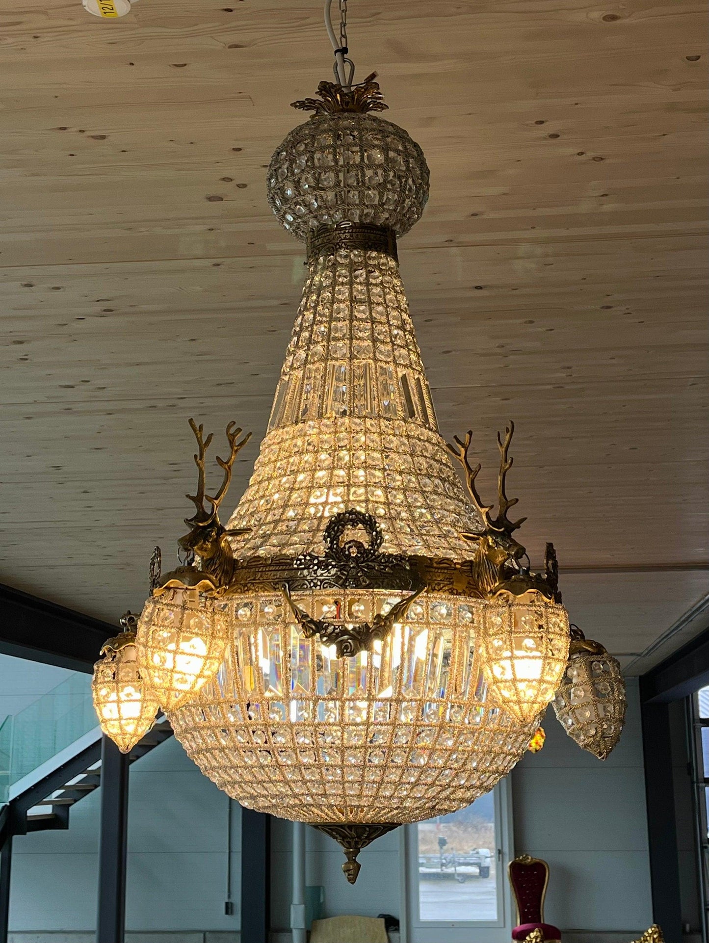 Yellow Brass Chandeliers Baroque Rococo Style French Louis Chandeliers Lighting Decor - Made to Order