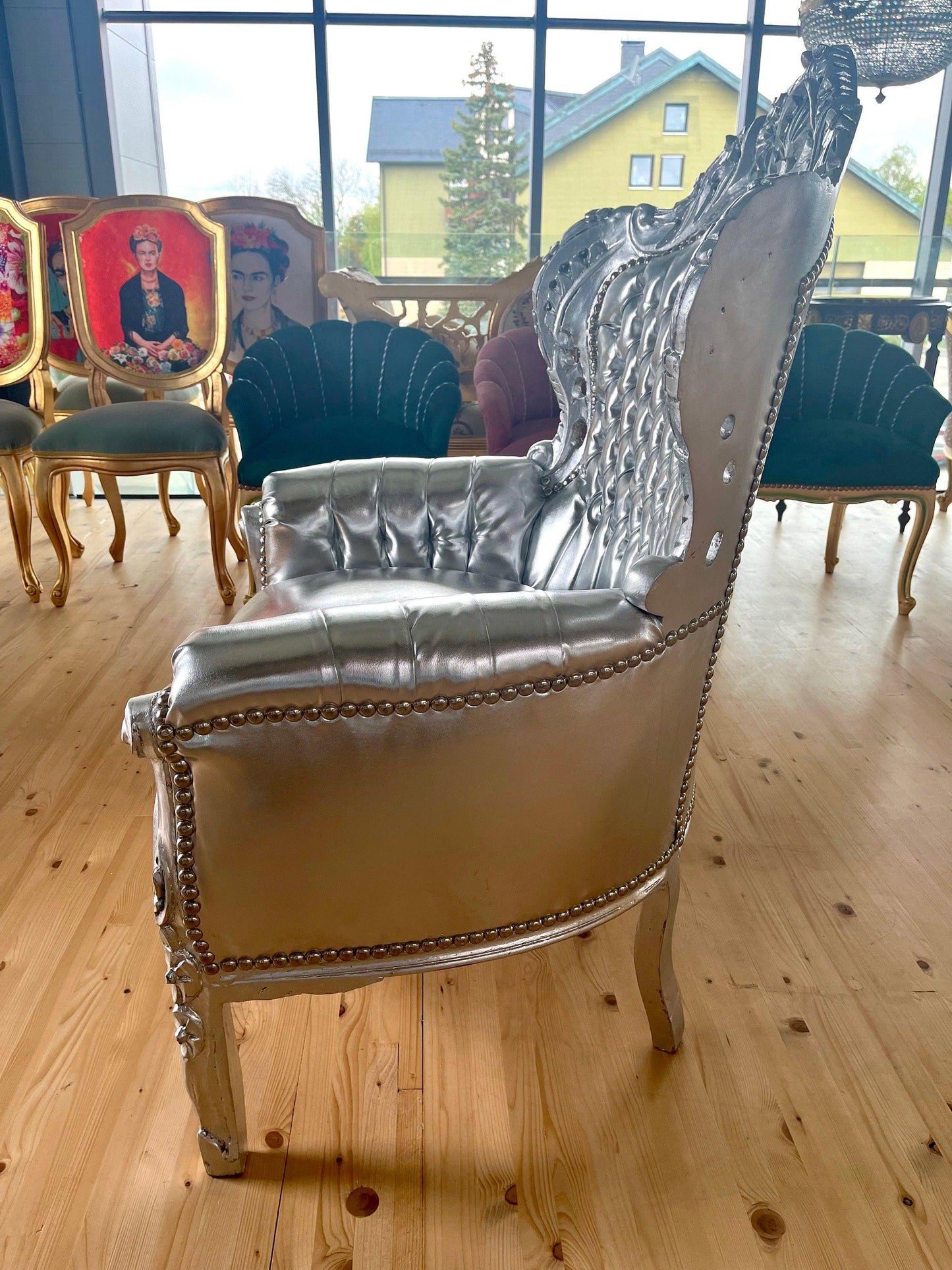 Französischer Barocksessel im Recoco-Stil/ French Baroque Recoco Style Armchair