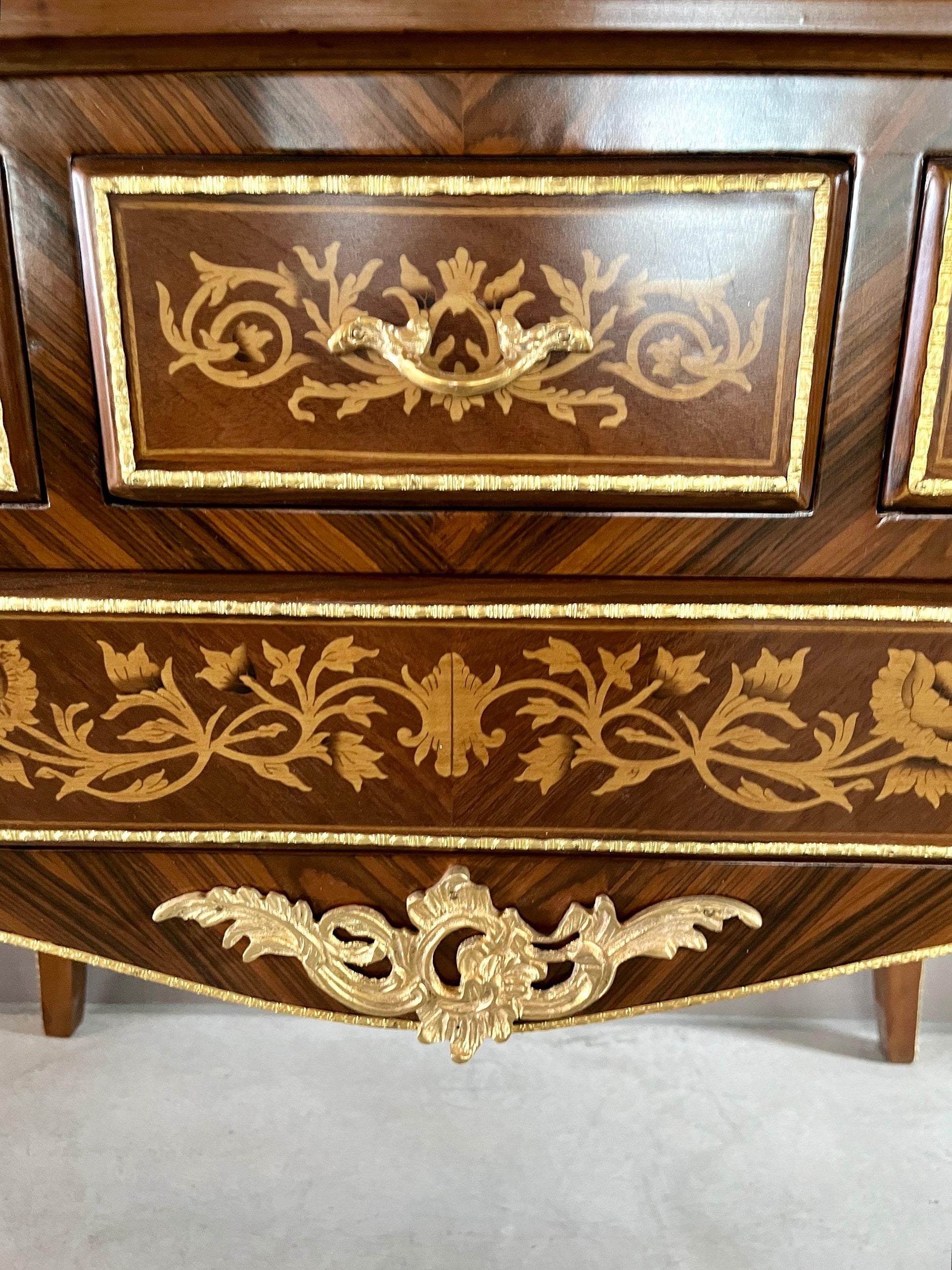 Secretary Desk Nostalgic Antique Style Wooden Brown Table & Shelf with A Extended Writing Board for Deluxe Home Décor - LIMITED