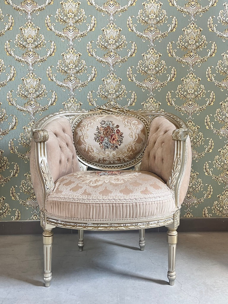 Chic Baroque Sofa Set French Baroque Couch Set Marble Coffee Table Luxury Living Room