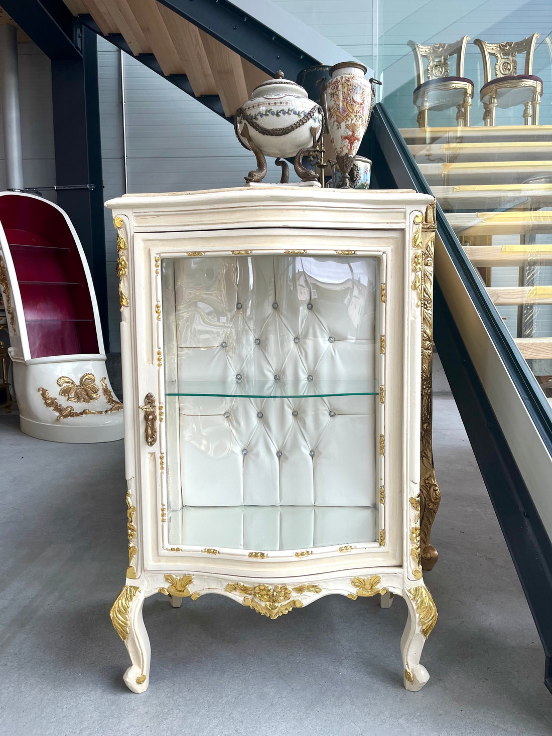 Display Cabinet French Louis Style