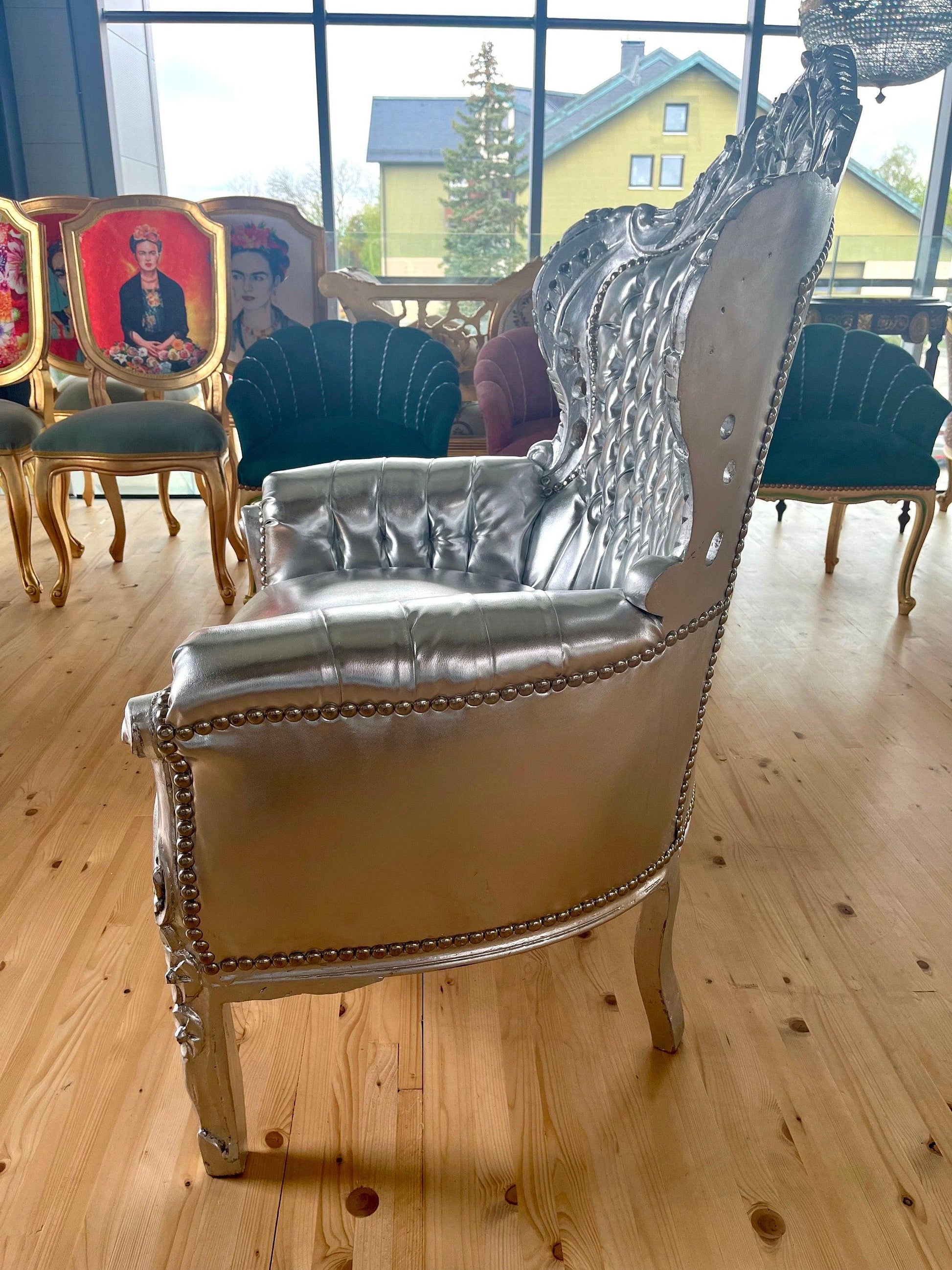 Französischer Barocksessel im Recoco-Stil/ French Baroque Recoco Style Armchair